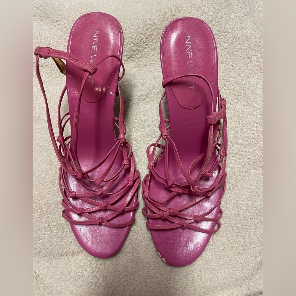Vintage Nine West Pink Heels